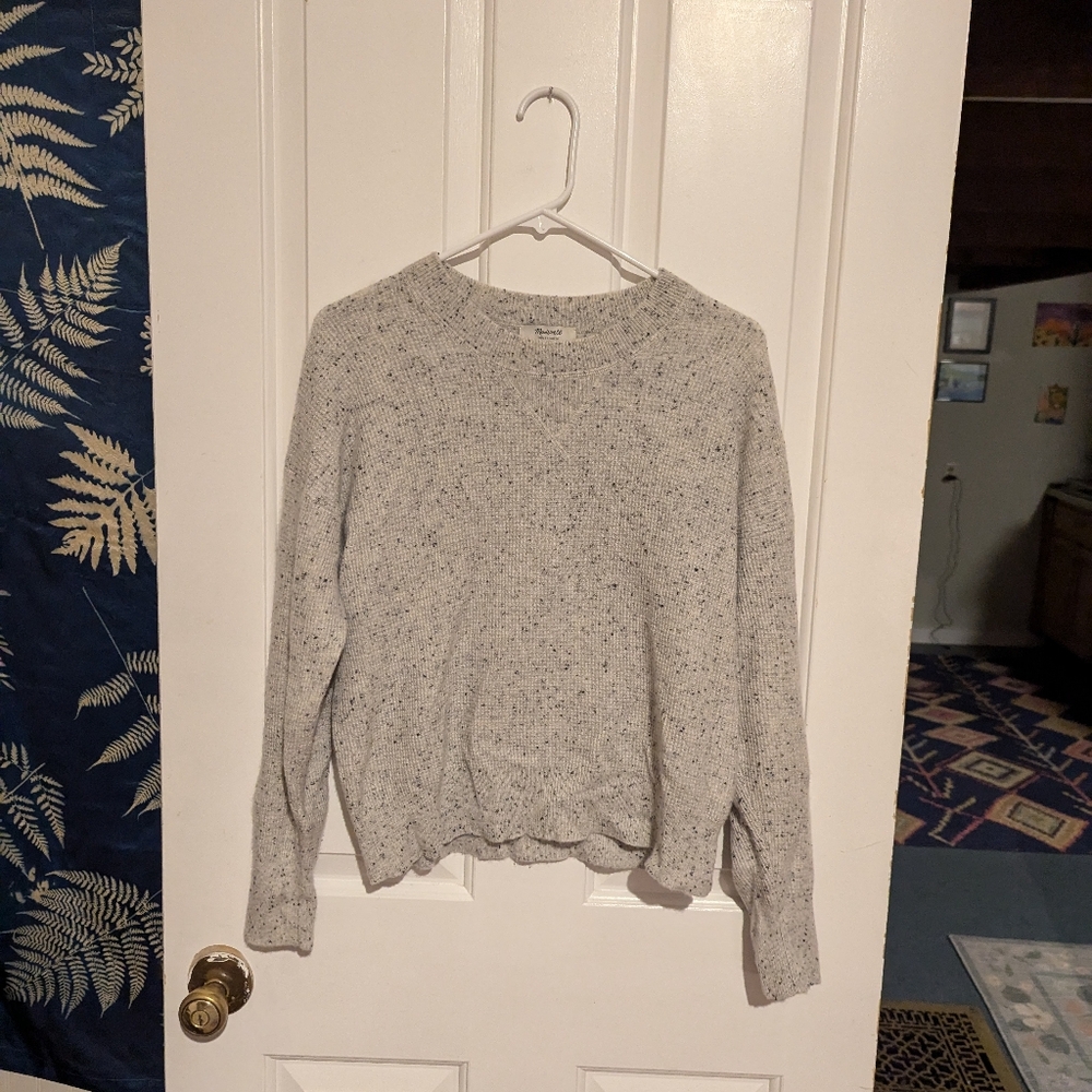 Madewell recycled cashmere sweater